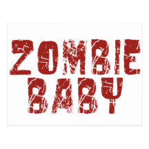 Zombiebaby Postkarten