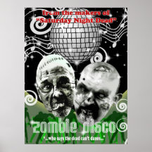Zombiedisco Plakat