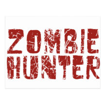 Zombiejäger Postkarten