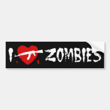 Zombies Auto Sticker