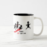 Zombies hassen Schnellimbiß Tee Tasse
