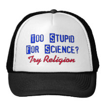 Zu dumm für Wissenschaft Baseball Caps