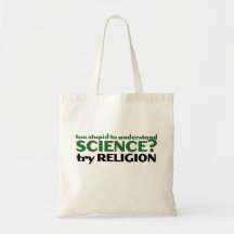 Zu dumm für Wissenschaft Tragetasche