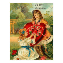 Zu meiner Valentinsgruß-Postkarte