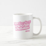 Zu sexy rosa Becher Kaffeetassen