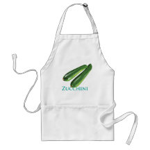 Zucchini-Kürbis Schürzen