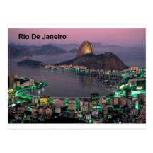 Zuckerhut-Berg Brasiliens Rio de Janeiro (St.K.) Postkarten