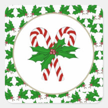 Zuckerstange-Sammlung Sticker