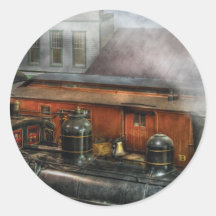 Zug - das Zugyard II Runder Sticker