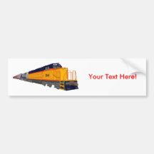 Zug-Motor: Klassisches Farbschema: Autosticker