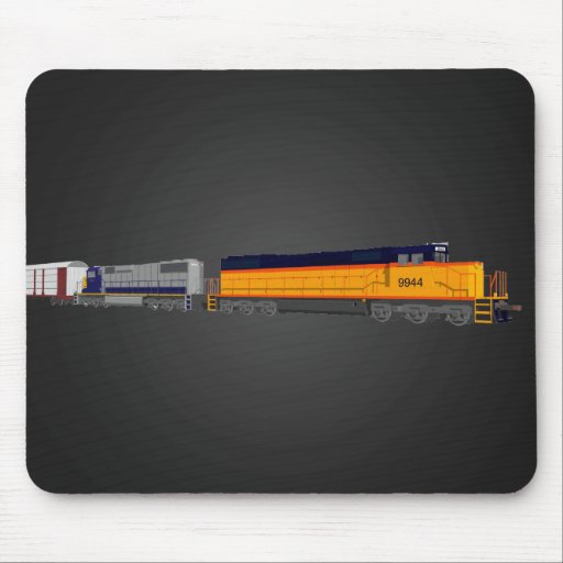 Zug-Motor: Klassisches Farbschema: Mousepad