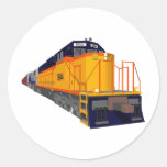Zug-Motor: Klassisches Farbschema: Sticker