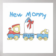 Zug-neue Mama ist es ein Jungen-Geschenke Plakate