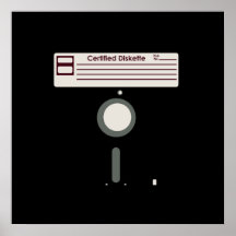 Zugelassene Diskette (Diskette) Plakate