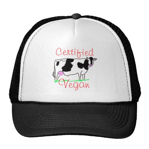 Zugelassener veganer Hut Trucker Mützen