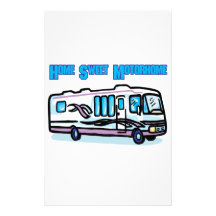 Zuhause-Bonbon Motorhome Individuelles Büropapier