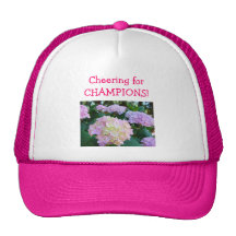 Zujubeln für Meister! Sportkappe RosaHydrangeas