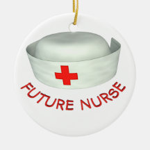Zukünftige Krankenschwester Ornamente