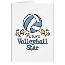 Zukünftige Volleyball-Stern-Raum-Anmerkungs-Karte