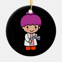 Zukünftiger Chemiker/Wissenschaftler Weihnachtsbaum Ornament