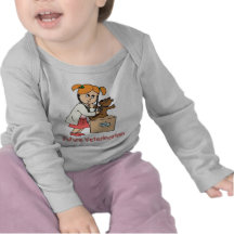 Zukünftiger Tierarzt - kleines Mädchen T-shirt