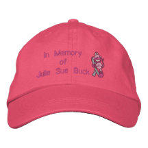 Zum Gedenken an Dollar Julie Sue Bestickte Caps