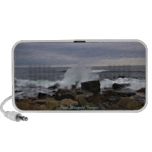 Zusammenstoßende Welle Laptop Lautsprecher