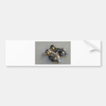 Zwei Baby-Stockenten Auto Sticker