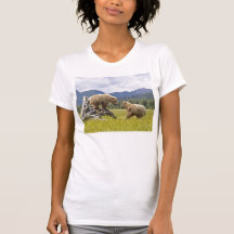 Zwei Bärenjungsspielen Shirt