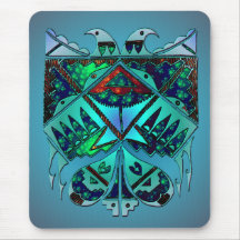 Zwei Eagles Mousepad
