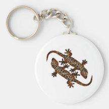 zwei geckos schlüsselbänder