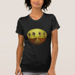 Zwei Gesichts-Grinsen T-shirts