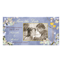 Zwei Herzen: Save the Date Foto-Karten Fotokarten