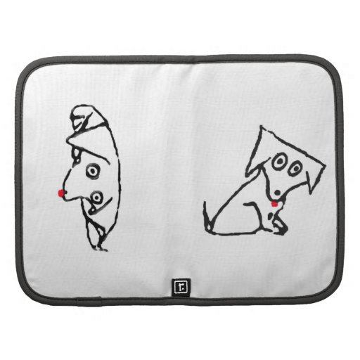 Zwei Hundfolio Planer