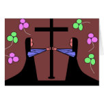 Zwei Nonnen und ein Kreuz Karten