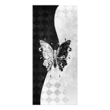 Zwei Ton-Schmetterling Karten Druck