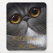 ZWEIFARBIGER PERSISCHER CAT Mousepad