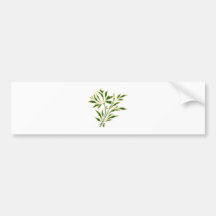 Zweig Strauch twig shrub Auto Sticker