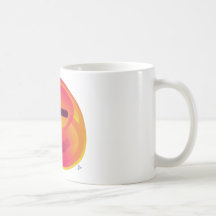 Zweispitze orange - titokop' tasse