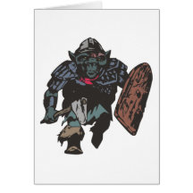 Zwergenkrieger Krieger Zwerg dwarf warrior Karte