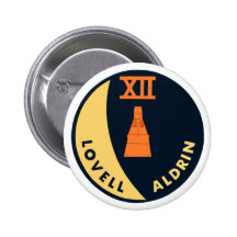 Zwillinge 12 Lovell und Aldrin Buttons
