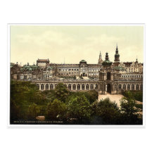 Zwinger und das Theater, Altstadt, Dresden, Sachse Postkarten