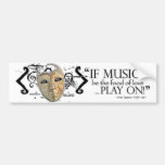 Zwölfte Nachtmusik-Zitat Auto Sticker