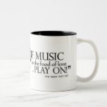 Zwölfte Nachtmusik-Zitat Tee Tasse