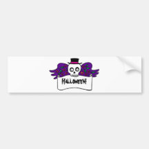 Zylinder-Schädel-Fahne Auto Sticker