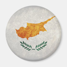 Zypern-Flagge Magnete