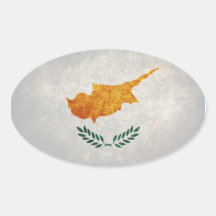 Zypern-Flagge Sticker