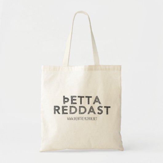 Þetta Reddast Tote Bag Tragetasche (Vorne)