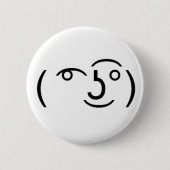 (͡°͜ʖ͡°) das ein gruseliger Emoticon Button (Vorderseite)