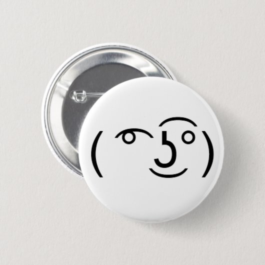 (͡°͜ʖ͡°) das ein gruseliger Emoticon Button (Vorne & Hinten)